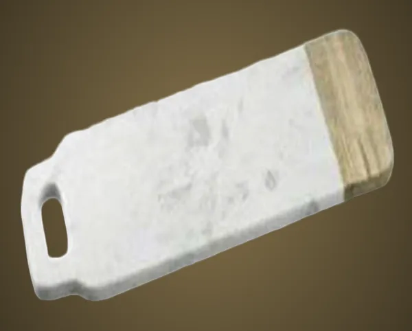 CB05_White_Marble_&_Wood_Chopping_Board_12x6"