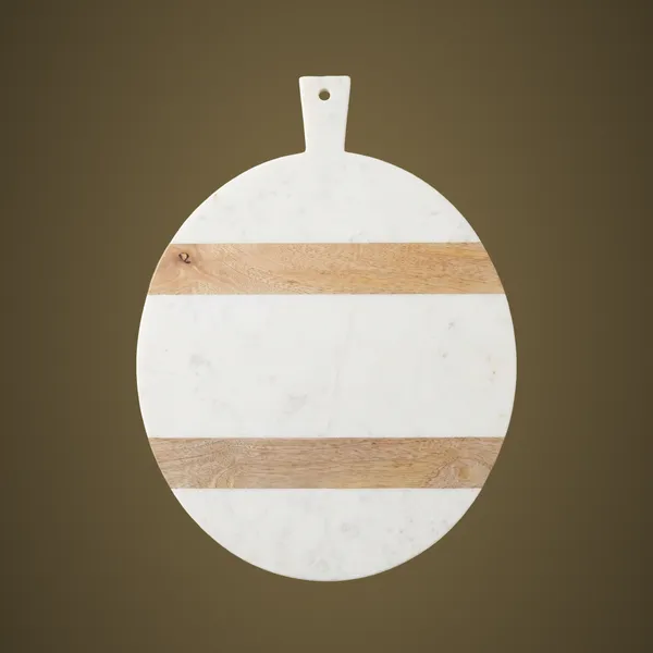 CB21_White_Marble_&_Wood__Chopping_Board_13x10"