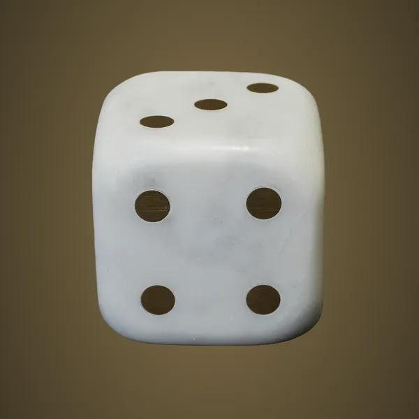 DC175_White_Marble_Décor_w/brass_inlay_4x4"