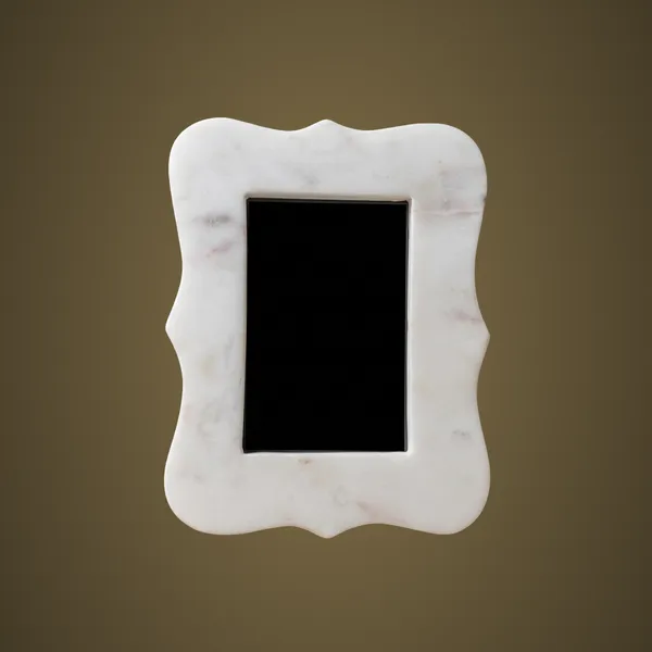 PF13_A_White_Marble_Photo_Frame_7x9"