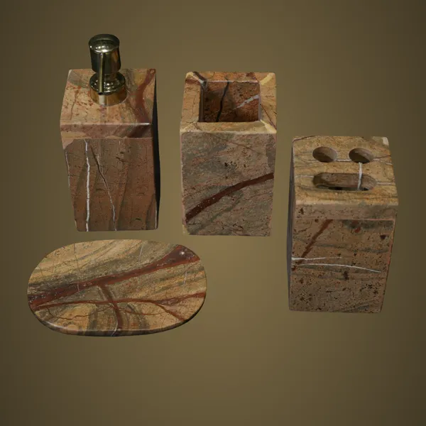 BS12_Brown_Forest_Marble_Bathset_S/4