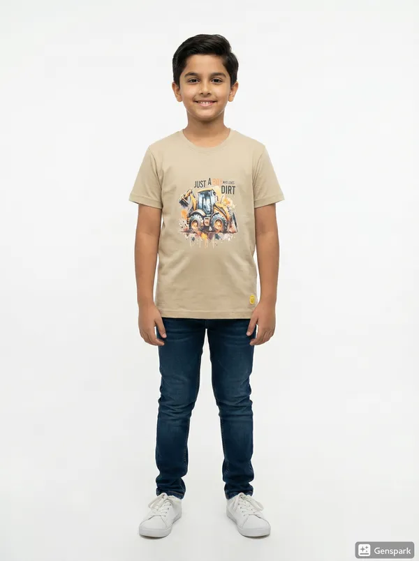 Beige_Cotton_Graphic_Dtf_print_Print_T-Shirt_For_Boys