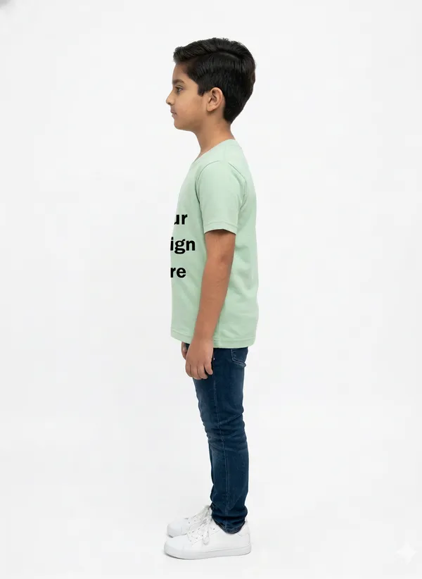 Light_Green_100%_Cotton_180_gsm_Crew_Neck_Dtf_Print__T_Shirt__For_Boys