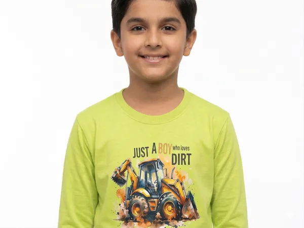 Neon_Green_Cotton_Full_Sleeve_Graphic_Print_T_Shirt_For_Boys