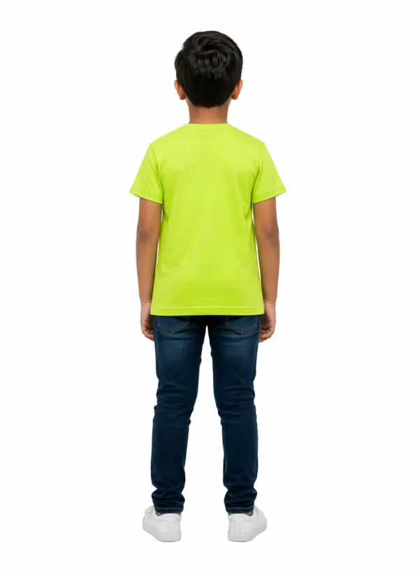 Neon_Green_Cotton_Rubik_Cube_Graphic_Print_T_Shirt_For_Boys