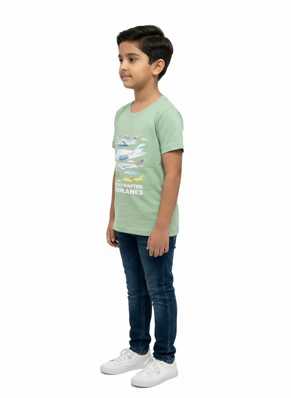 Light_Green_Cotton_Graphic_Dtf__Print_T_Shirt_For_Boys