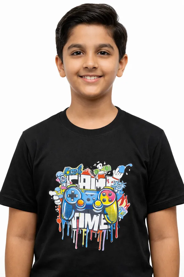 Black_Cotton_Graphic_Dtf_Print_T_Shirt_For_Boys