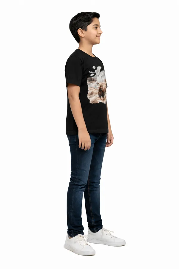 Black_Cotton_Graphic_Print_T_Shirt_For_Boys