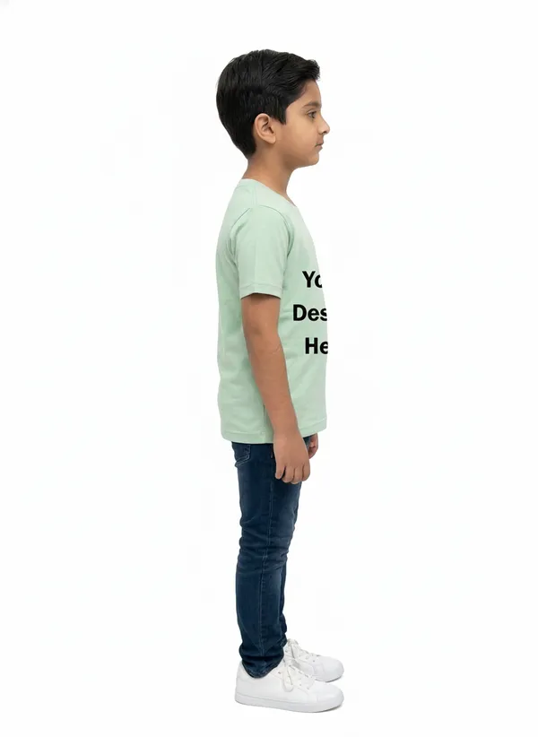 Light_Green_100%_Cotton_180_gsm_Crew_Neck_Dtf_Print__T_Shirt__For_Boys