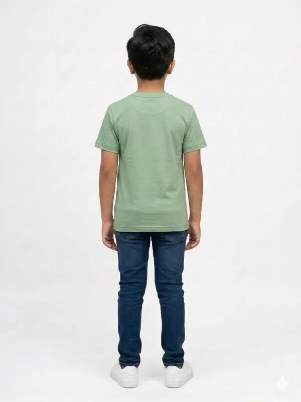 Light_Green_100%_Cotton_Graphic_Print_T_Shirt_For_Boys