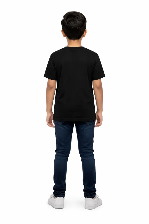 Black_Cotton_Round_Neck_Half_Sleeve_Plain_T_Shirt_For_Boys