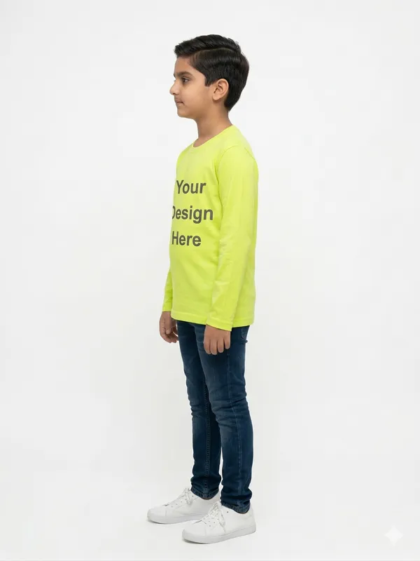 Neon_Green_Cotton_Full_Sleeve_Crew_Neck_T_Shirt_For_Boys