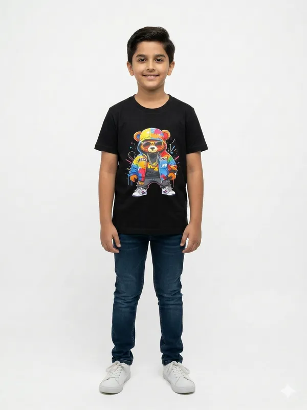 Black_Cotton_Cartoon_Graphic_Print_T_Shirt_For_Boys