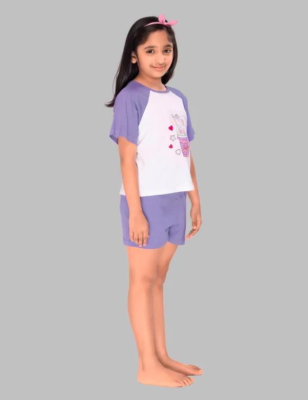 Colour_Block_Shorts_Set_For_Girls