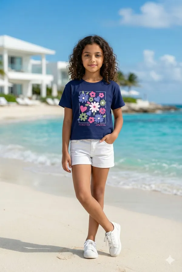 Royal_Blue_Lounge_Tshirts_For_Girls_Tee