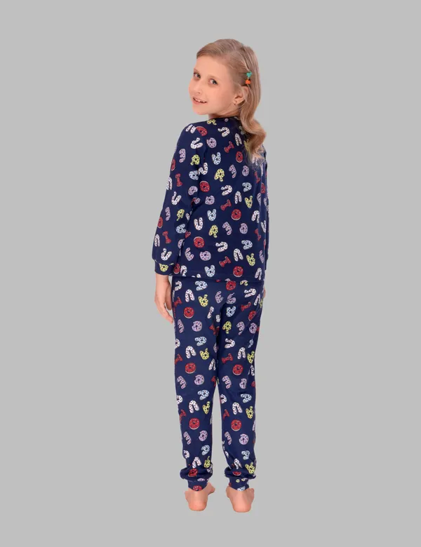 Navy_Blue_Alphabets_Fun_Cozy_Set_Top_Pajama_Set_For_Girls
