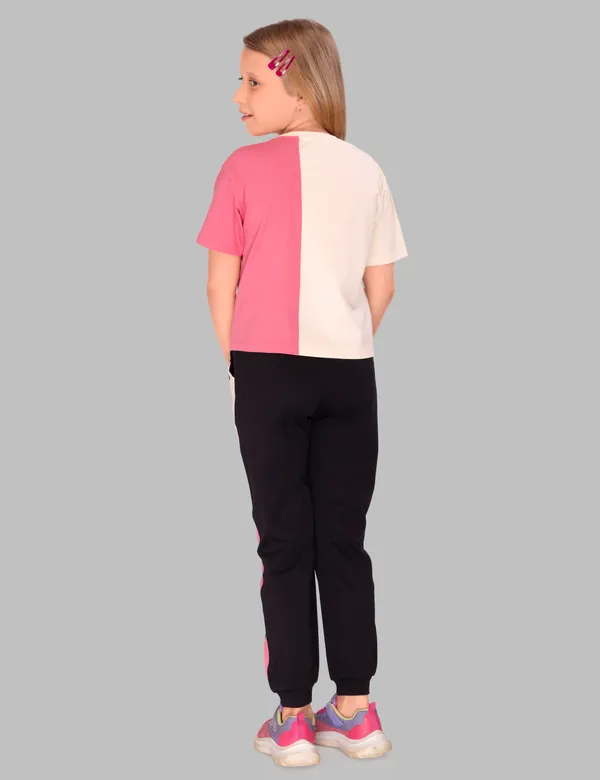 Unicorn_Print_Colour_Block_Top_And_Joggers_Sets