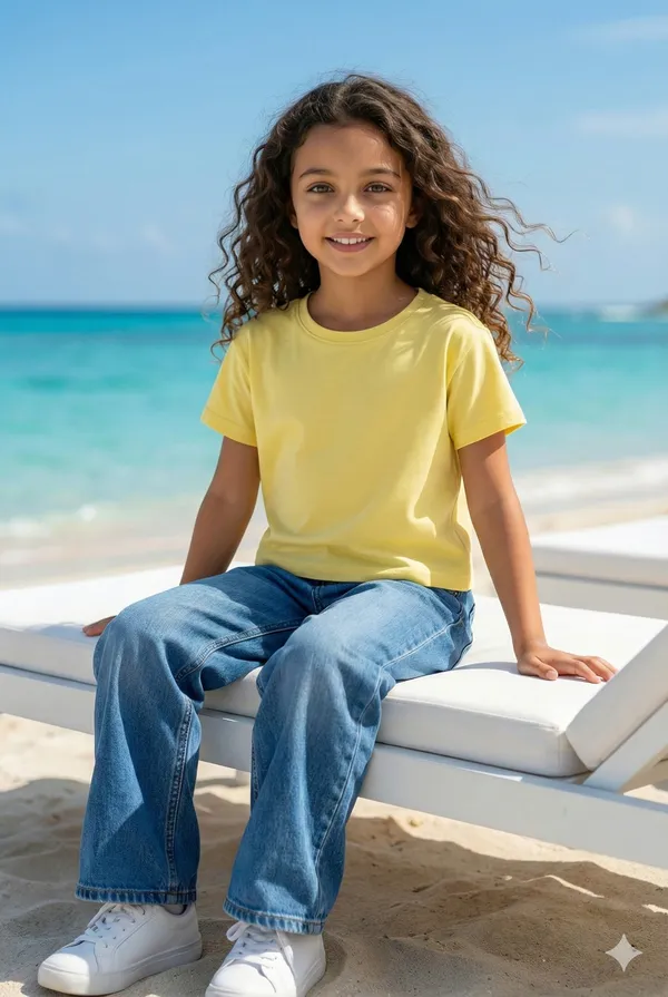 Yellow_Lounge_Tshirts_For_Girls_Tee