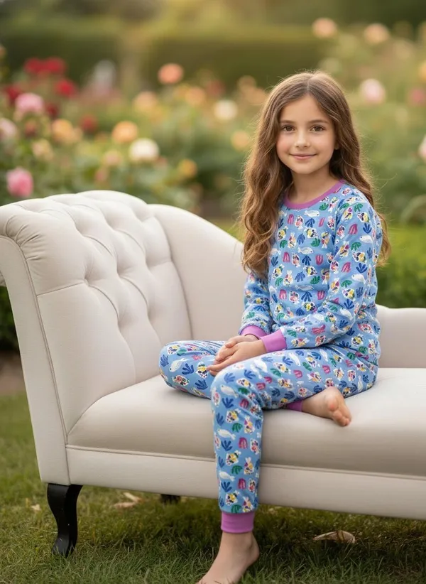Cute_Kitty_Cozy_Nightsuits_Top_Pajama_Set_For_Girls