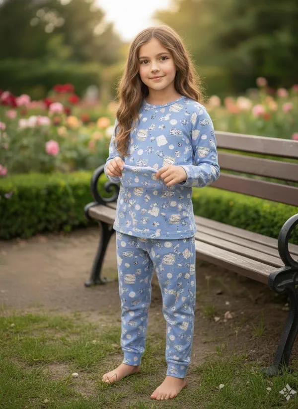 Cute_Kitty_Cozy_Nightsuits_Top_Pajama_Set_For_Girls