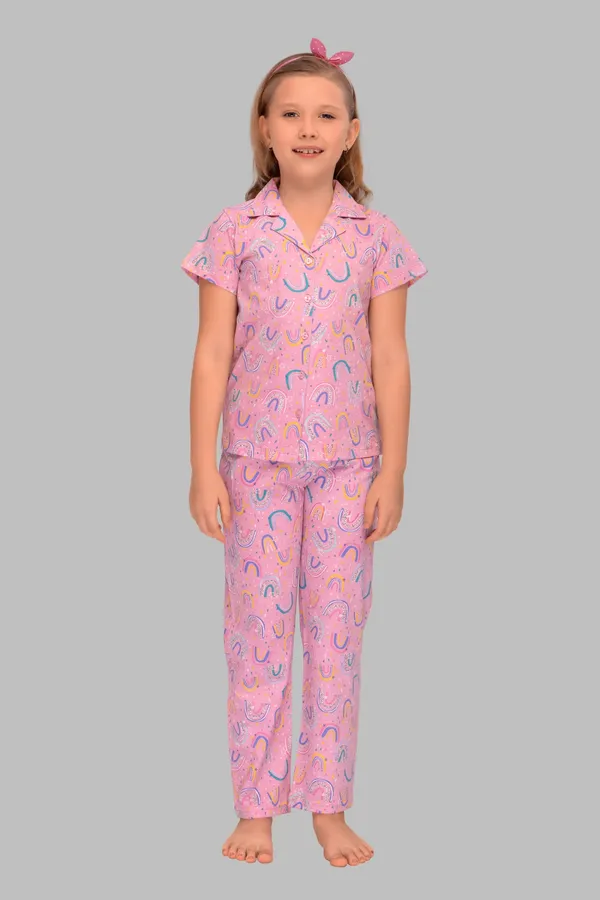 Pink_Cotton_Rainbow_Bliss_Pajama_Set_For_Happy_Moms