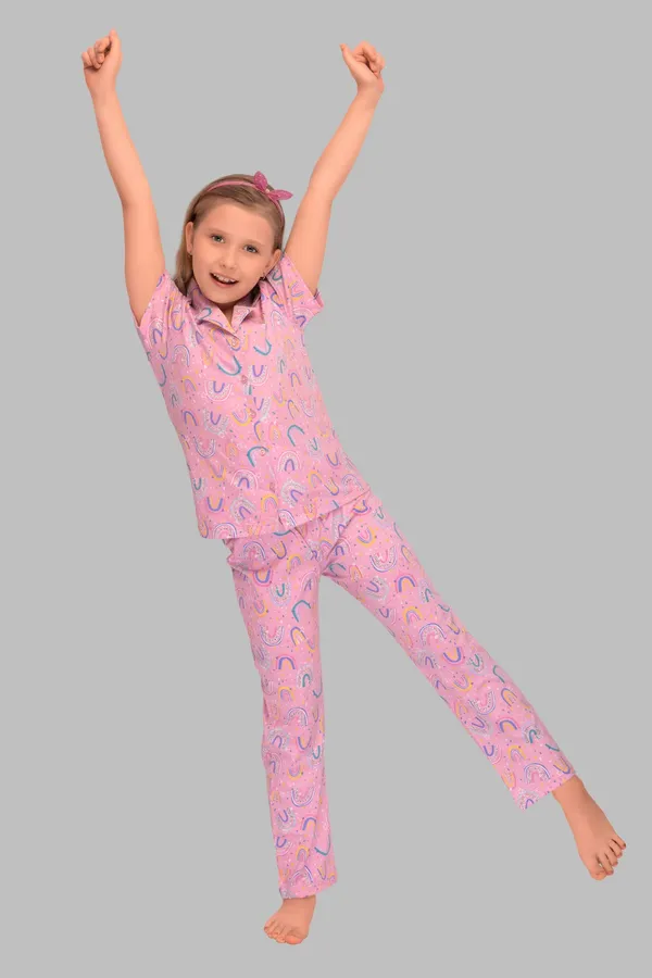 Pink_Cotton_Rainbow_Bliss_Pajama_Set_For_Happy_Moms