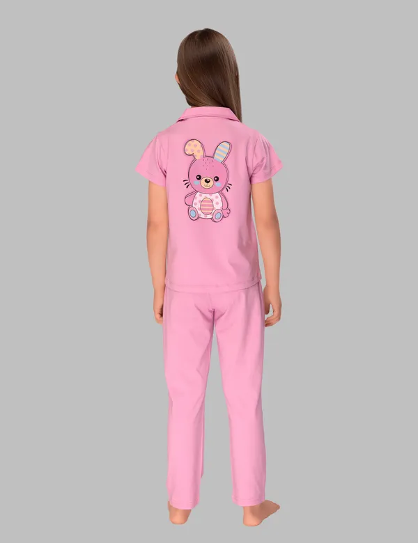 Teddy_Print_Baby_Pink_Collar_And_Pajama_Set_For_Girls
