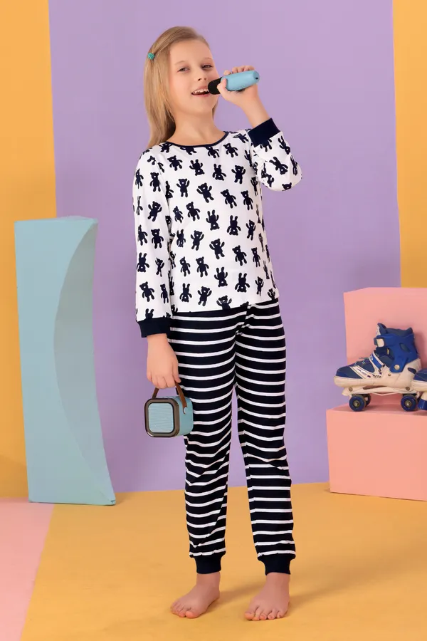 Siped_Navy_Bue_Cozy_Set