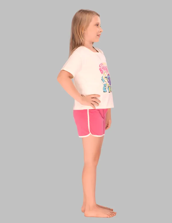 Pink_Copa_Banana_Shorts_Set_For_Girls