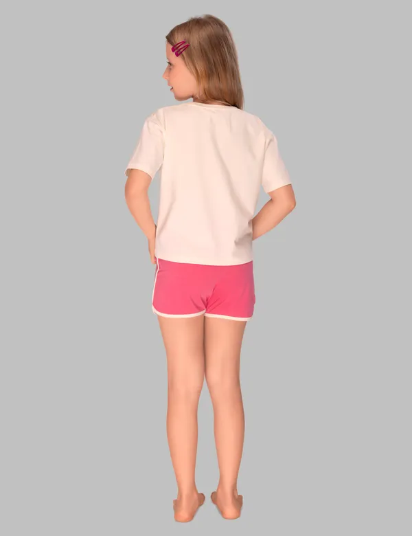 Pink_Copa_Banana_Shorts_Set_For_Girls