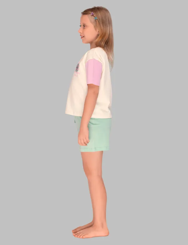 Pastel_Colour_Blocked_Kitty_Shorts_Set_For_Girls