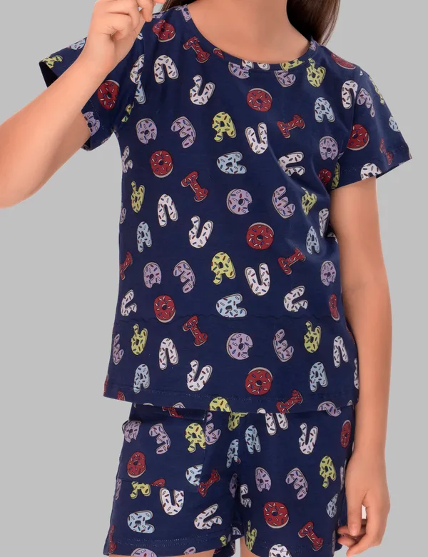 Abc_Printed_Shorts_Set_For_Girls
