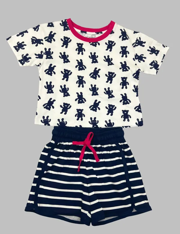 Abc_Printed_Shorts_Set_For_Girls