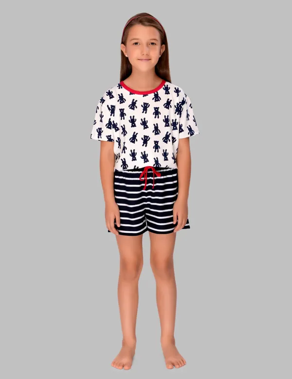 Abc_Printed_Shorts_Set_For_Girls