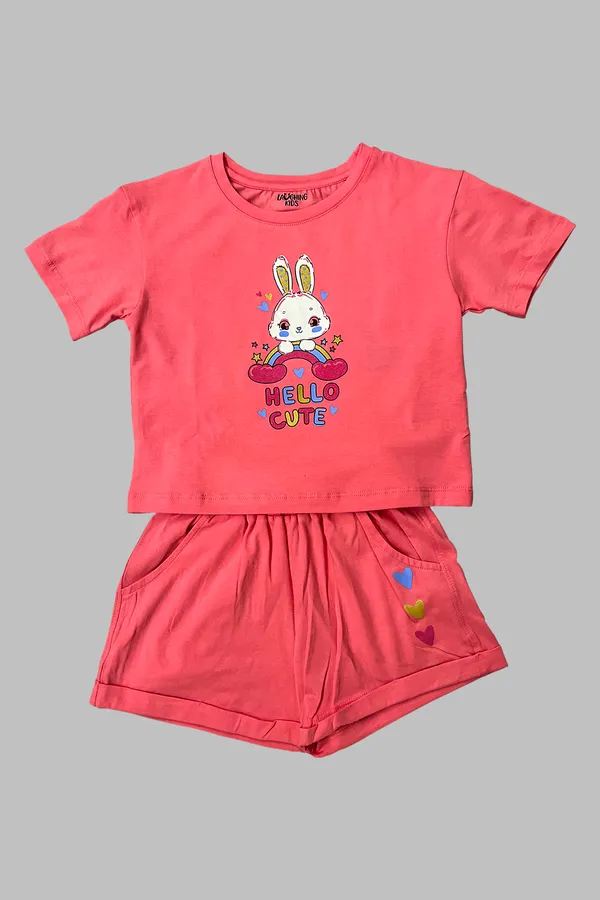 Funny_Bunny_Shorts_Set_For_Girls