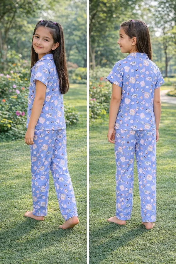 Solid_Pastel_Peach_Shorts_Set_For_Girls_5096