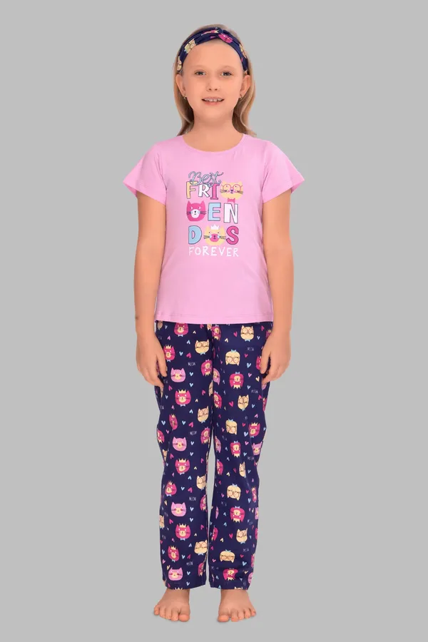 Pink_Cotton_Twinning_Top_Pajama_Set_For_Moms