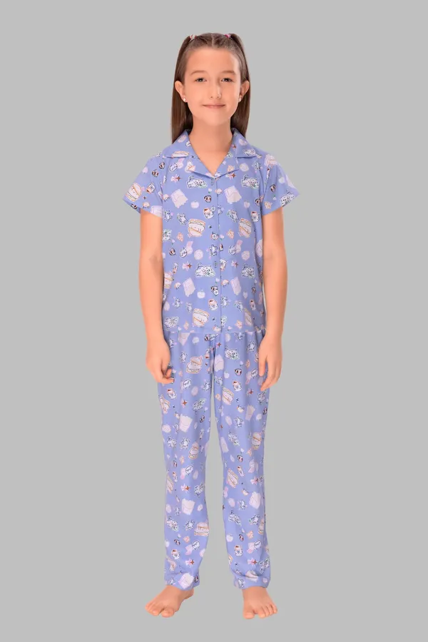 Blue_Cotton_Burger_Bliss_Pajama_Set_For_Moms