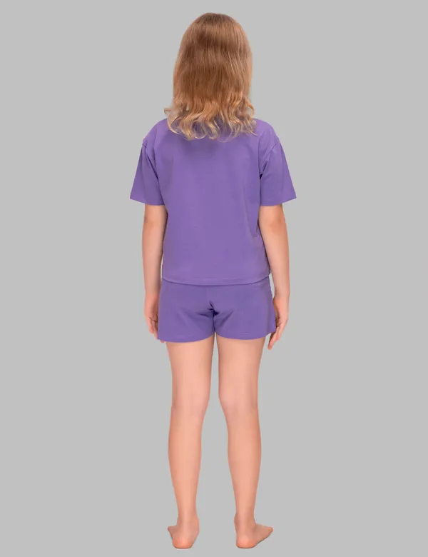 Purple_Printed_Shorts_Set_For_Girls