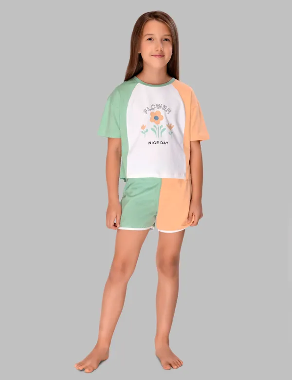Floral_Pastel_Shorts_Set_For_Girls
