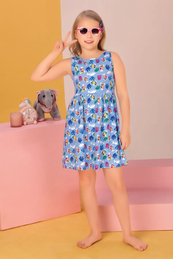 Aqua_Underwater_Wonderland_Lounge_Frock_For_Girls