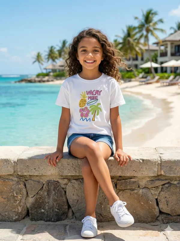 White_Lounge_Tshirts_For_Girls_Tee