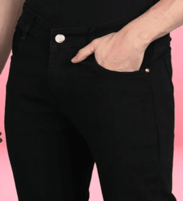 Black_Denim_Premium_Pant_For_Men