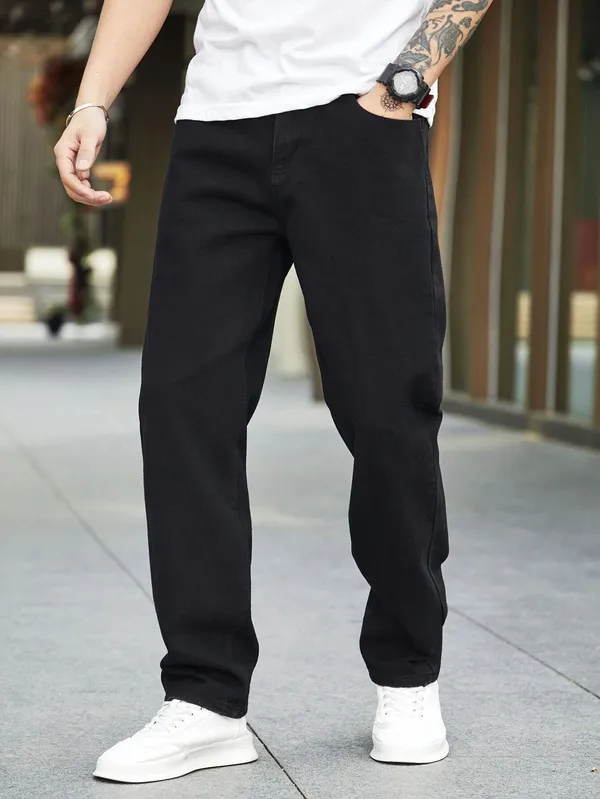 Black_Denim_Premium_Pant_For_Men