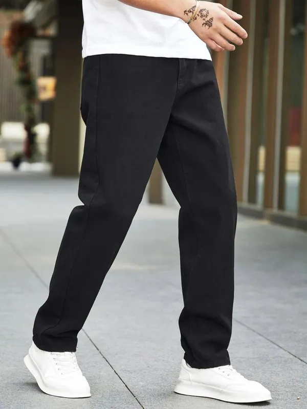 Black_Denim_Premium_Pant_For_Men