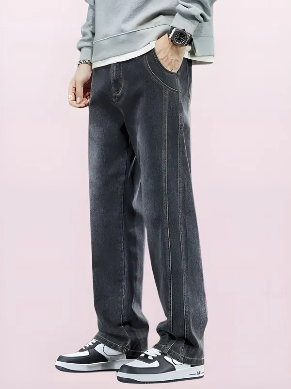 Dark_Grey_Denim_Premium_Pant_For_Men