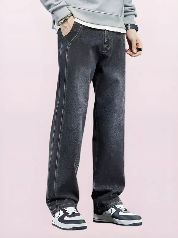 Dark_Grey_Denim_Premium_Pant_For_Men