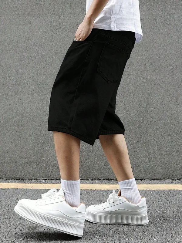 Black_Denim_Premium_Short_For_Men