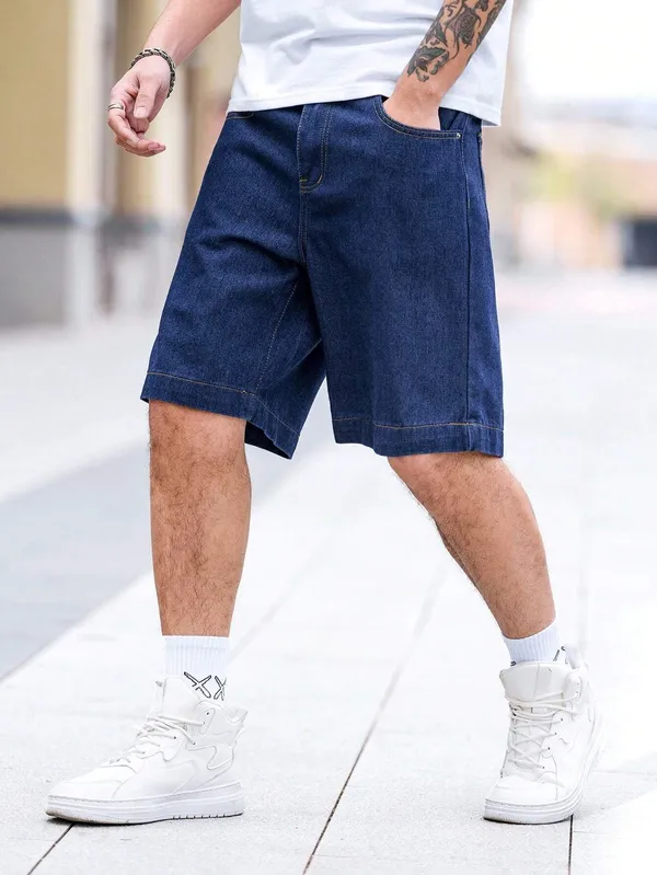 Dark_Blue_Denim_Premium_Short_For_Men