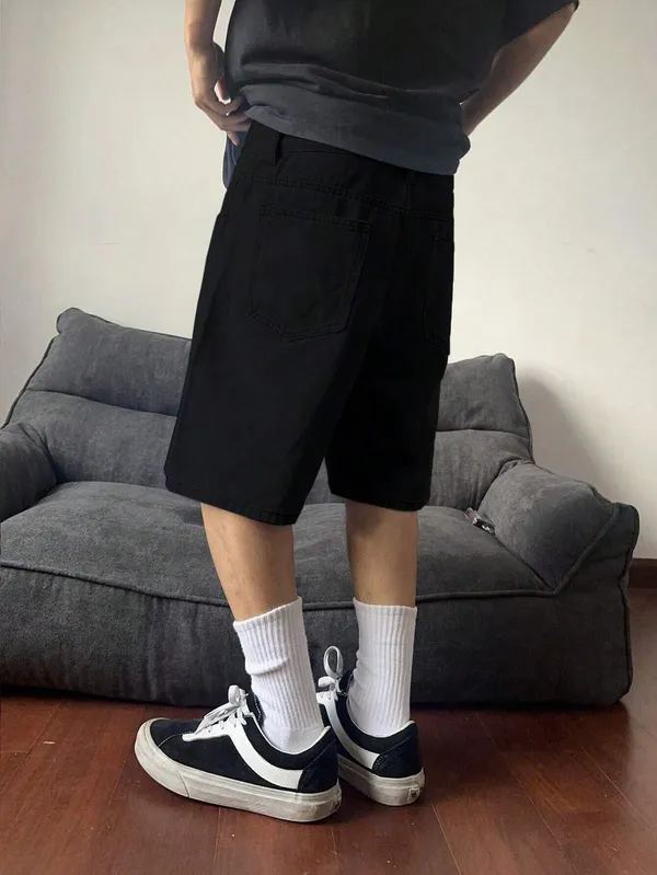 Black_Denim_Premium_Short_For_Men